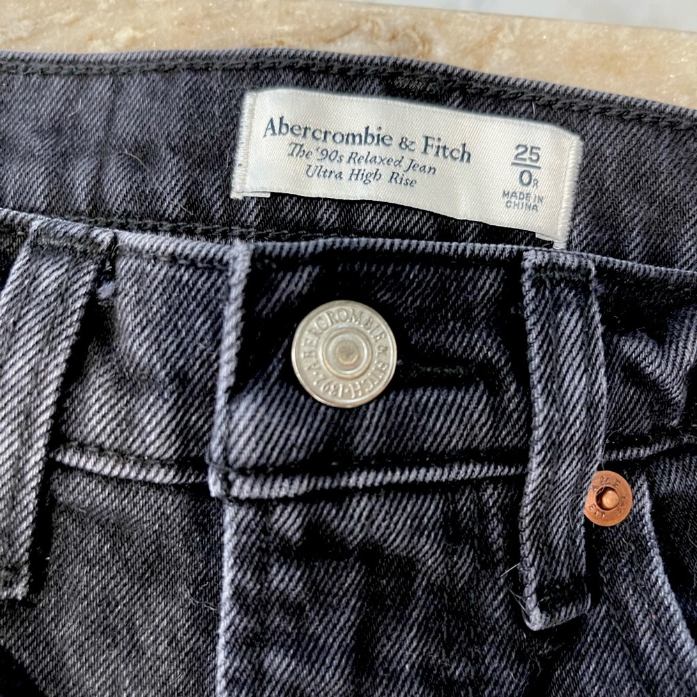 Abercrombie Black denim jeans